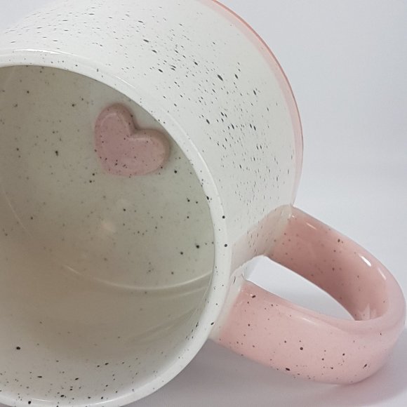 HALLMARK Statement Mug Teacup Nursing is a Work of Heart Quote Pink Orange - Picture 12 of 15